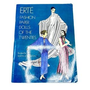 ERTE - Fashion Paper Dolls of The Twenties Book